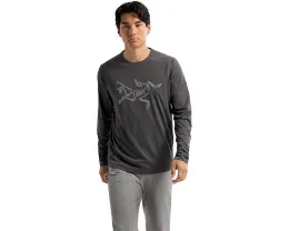 Arc'teryx Футболка Cormac Logo Long Sleeve с принтом на рукавах