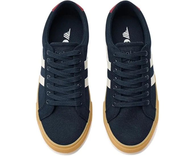Кроссовки Gola Varsity из натуральной кожи и ткани
