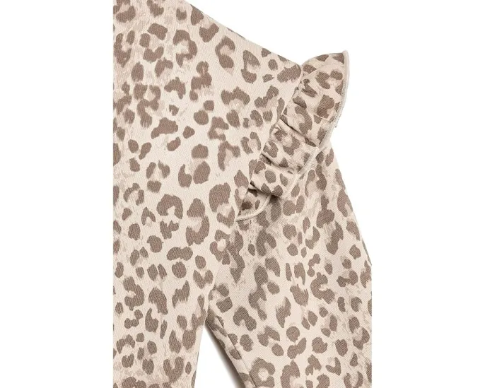 AOP Flutter Sleeve Pullover and Barrel Pant Set (Toddler/Little Kid)