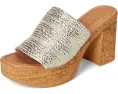 Seychelles Босоножки Applause Metallic Woven с плетением и высоким каблуком