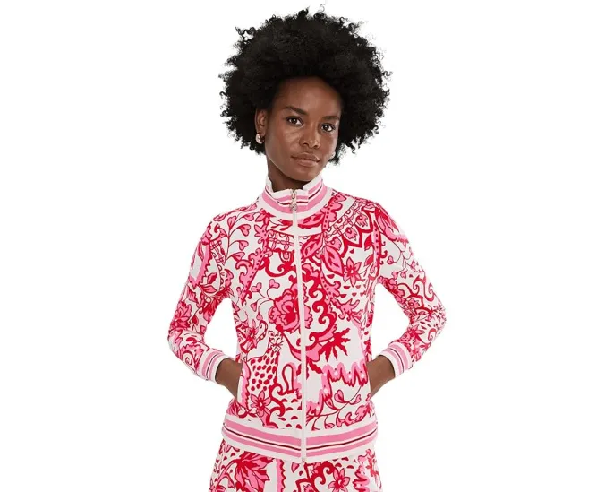 Куртка Lilly Pulitzer Regate с защитой UPF 50+ и влагоотводящими свойствами