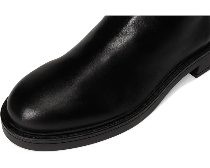 Ботинки Stuart Weitzman 5050 Celia из замши с квадратным каблуком
