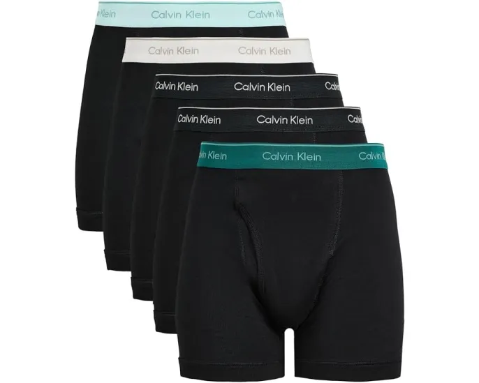 Набор из 5 боксеров Calvin Klein Underwear Cotton Classics из хлопка