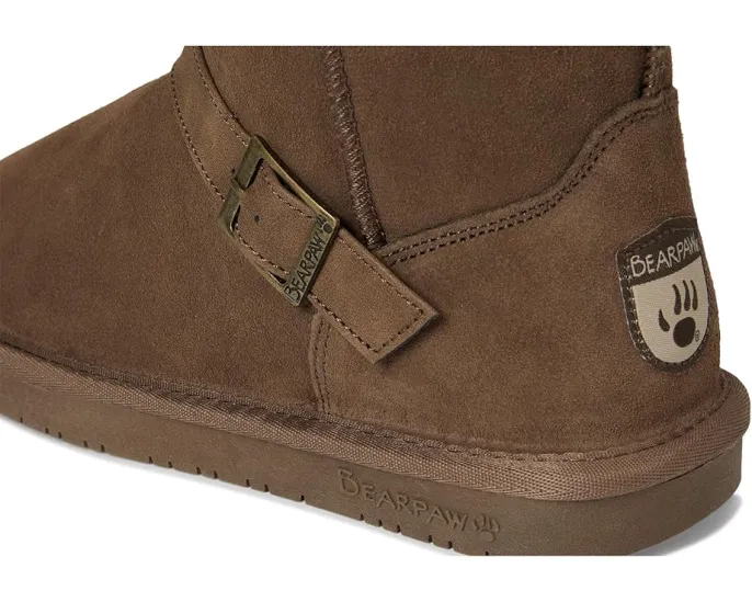 Зимние угги Bearpaw Valerie с подкладкой из овчины и декоративными ремешками