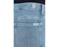 Джинсы 7 For All Mankind Cropped Dojo с широкими укороченными штанинами