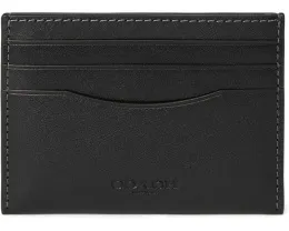 Картхолдер COACH из полированной кожи с шестью слотами