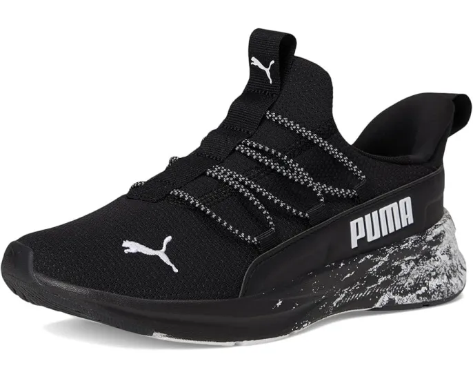 Slip-on кроссовки Softride One4All от PUMA Kids с сетчатым верхом и амортизацией
