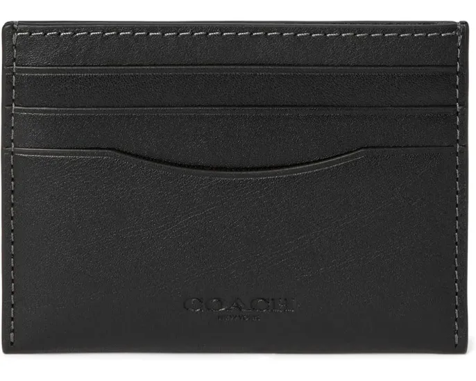 Картхолдер COACH из полированной кожи с шестью слотами