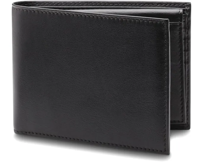 Кошелек для карт Bosca с отстегивающимся ID-футляром из кожи Nappa Vitello