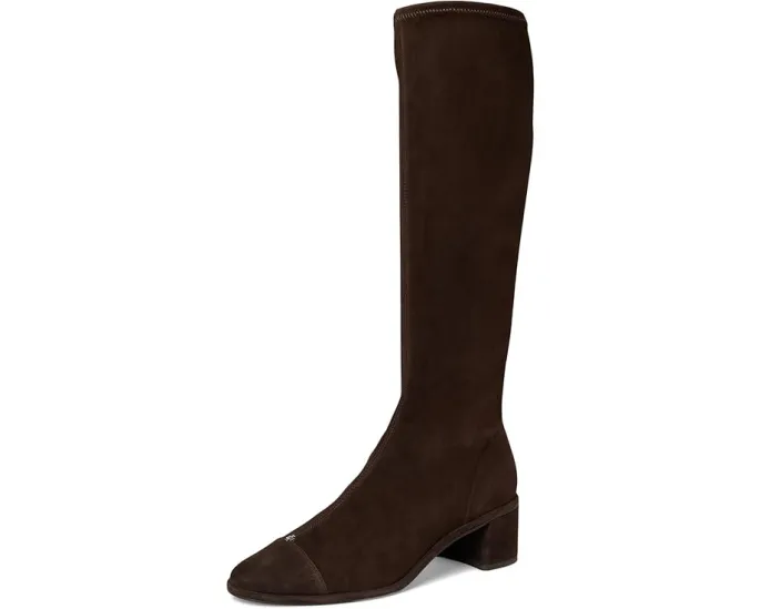 Сапоги Tory Burch Cap-Toe Knee High с мыском и каблуком 55 мм