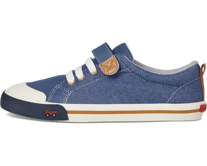 See Kai Run Stevie II детские кеды с текстильным верхом и застежкой на липучке