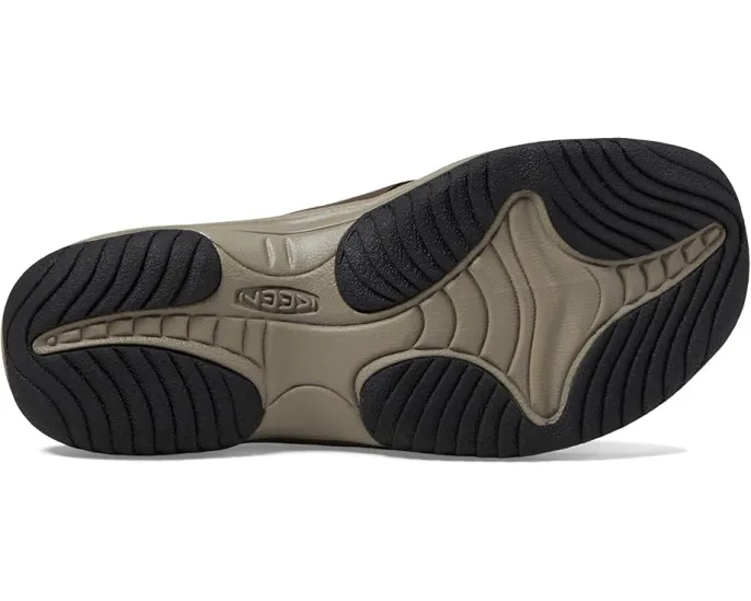 Сланцы KEEN Kona Flip TG из водоотталкивающей кожи с формованной стелькой