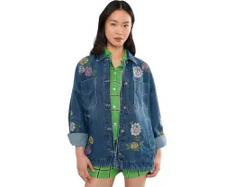 Рубашка Madison City Embroidered Free Peoplе с вышивкой