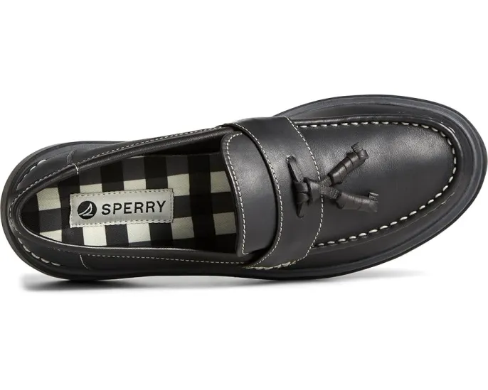 Лоферы Sperry Bayside из цельнозернистой кожи с кисточкой
