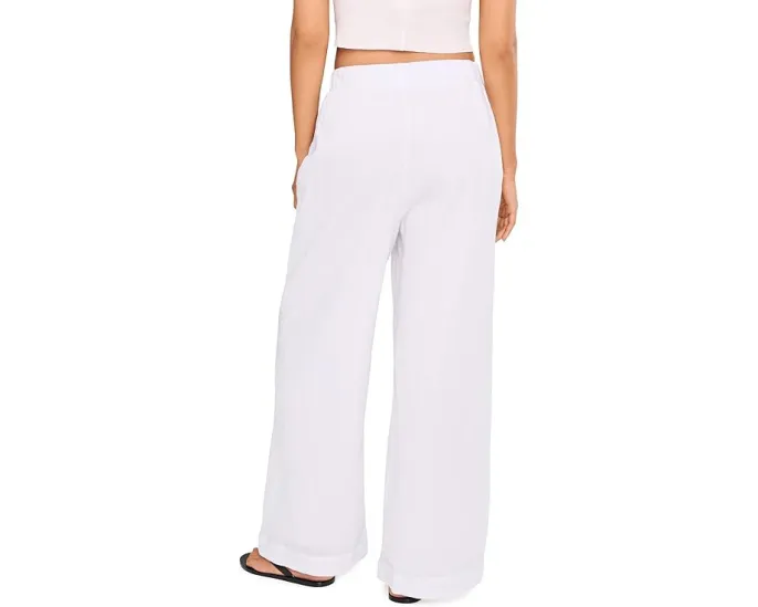 Брюки пляжные Seafolly Beach Edit из креповой ткани с карманами