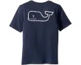 Футболка Vineyard Vines с коротким рукавом и карманом в виде кита для детей