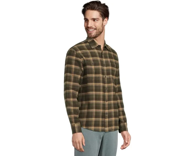 Фланелевая рубашка Faherty Heirloom Portuguese из органического хлопка