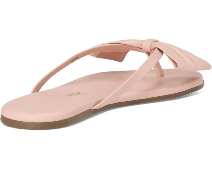 Сандалии TKEES Lily Oversized Bow с большим бантом из мягкой кожи