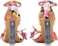 Blue by Betsey Johnson Сандалии Santino с 3D цветами и люцитовым каблуком