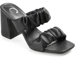 Босоножки Journee Collection ZOEE с квадратным носком и устойчивым каблуком