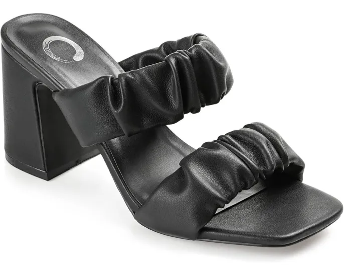 Босоножки Journee Collection ZOEE с квадратным носком и устойчивым каблуком