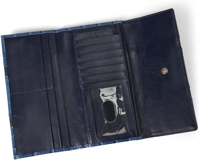 Кошелек Cordelia тройного сложения с карманом на молнии сзади Brahmin