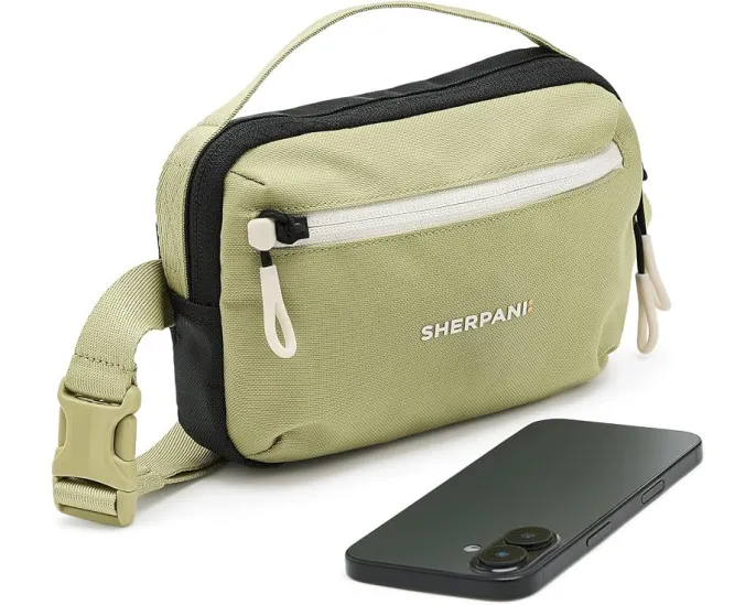 Поясная сумка Sherpani Hyk Hip Pack с защитой RFID из переработанного полиэстера