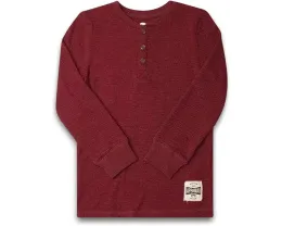 Детская термофутболка Appaman Craftsman с воротником хенли