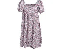 Платье с цветочным принтом и буфами Janie and Jack с пышной юбкой