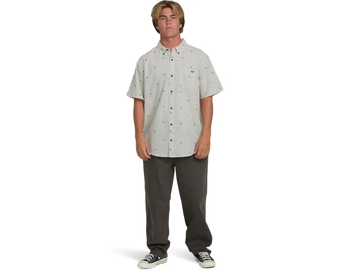 Рубашка Billabong All Day Jacquard Short Sleeve повседневная
