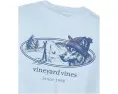 Vineyard Vines футболка с длинным рукавом и принтом лыжного хаски
