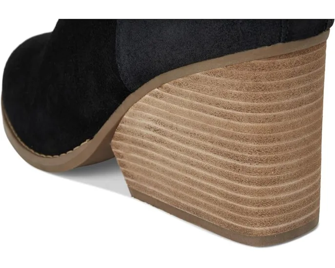 Ботинки TOMS Eliza на удобном каблуке с вырезами и стелькой из ПУ