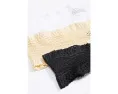 Трусы-стринги Cosabella Dolce Cotton 3-Pack из хлопковой смеси с кружевом