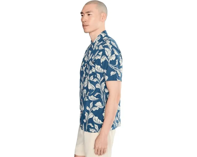 Hurley Aero Рубашка с коротким рукавом и принтом по всей поверхности