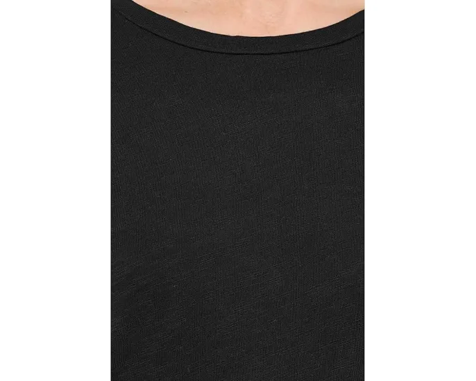 Футболка Garment Dye Tees с горловиной и рукавами с защипами Elliott Lauren