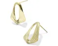 Серьги-гвоздики Kira Stud от Kendra Scott золотистые