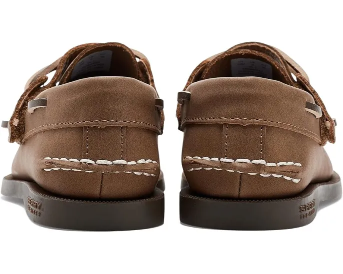 Детские мокасины Sperry Authentic Original с застежкой на липучке