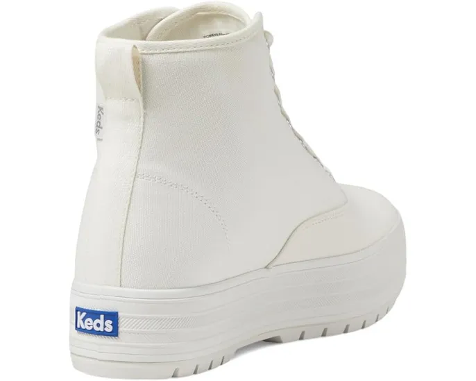 Кроссовки Keds The Platform Mid Lug на платформе с высоким верхом