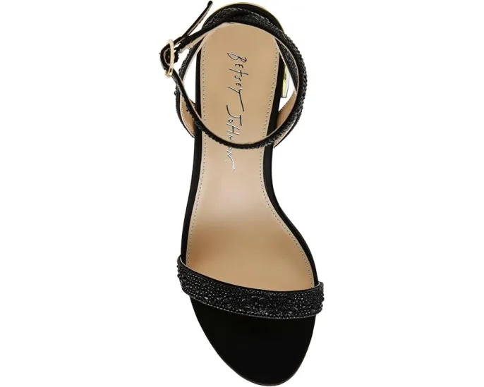 Сандалии Jean с квадратным каблуком и стразами от Blue by Betsey Johnson