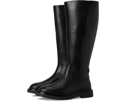 Высокие кожаные сапоги AllSaints Escher до колена