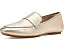 Лоферы FitFlop Delicato из мягкой металлизированной кожи