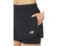 Шорты New Balance Sport Essentials 2-в-1 3 дюйма с технологией NB DRY