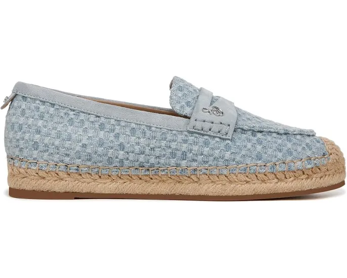Лоферы Sam Edelman Kai 2 с кожаным верхом и деталью эспадрильи
