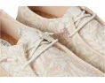 Эспадрильи Hey Dude Wendy Espadrille Retro Palm с пробковой стелькой и тканевым каблуком