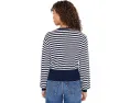 Кардиган Beckett Striped Pointelle от 525 america с рукавами-фонариками