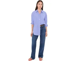 Свободная рубашка Coastal Poplin из органического хлопка от Faherty