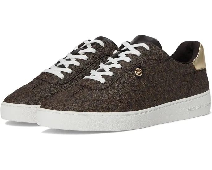Кроссовки MICHAEL Michael Kors Scotty Lace Up из мягкой кожи с текстильной подкладкой