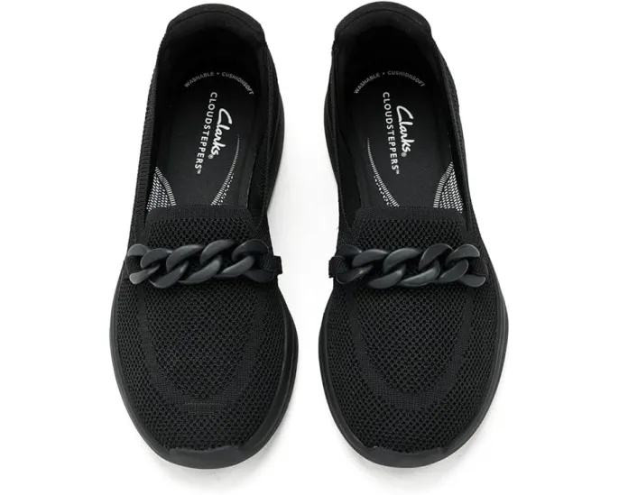 Лоферы Ezrinn Cove от Clarks с дышащим текстилем и стелькой Cushion Soft