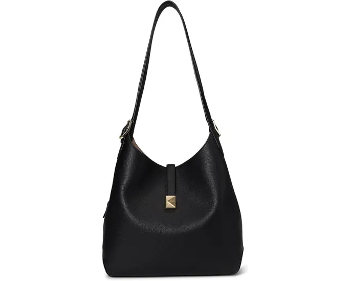 Большая плечевая сумка Kate Spade New York Deco из тисненой кожи