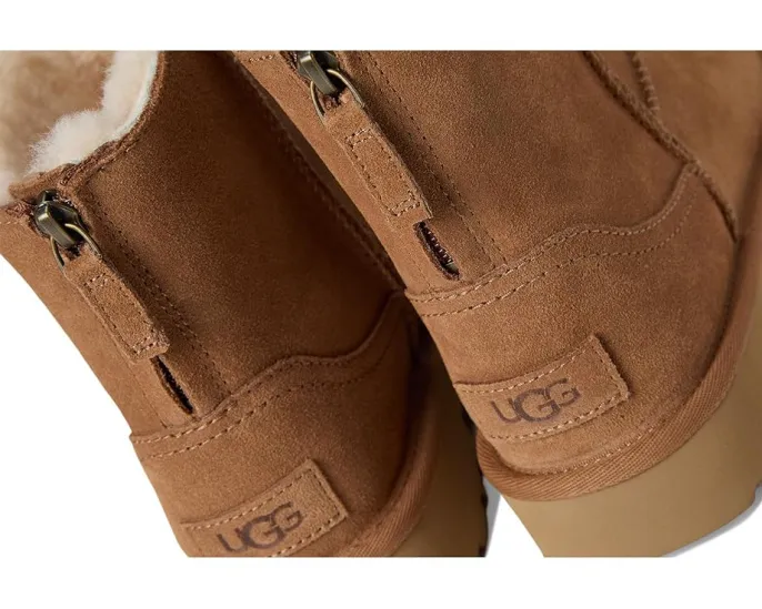 Ботинки UGG Marais Zip-up с молнией сзади и квадратным носком на подошве из сахарного тростника